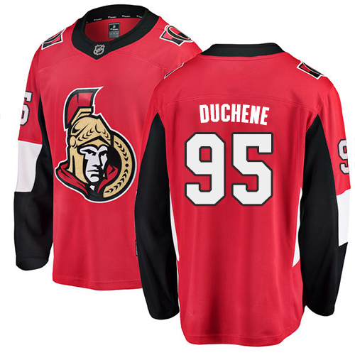 Herren Ottawa Senators Eishockey Trikot Matt Duchene #95 Breakaway Rot Fanatics Branded Heim